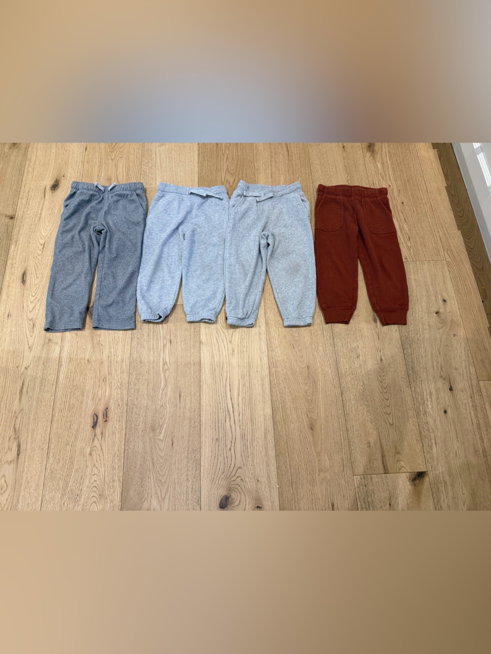 Bundle x4 jogging Pants - Gray, Light Gray & Rust